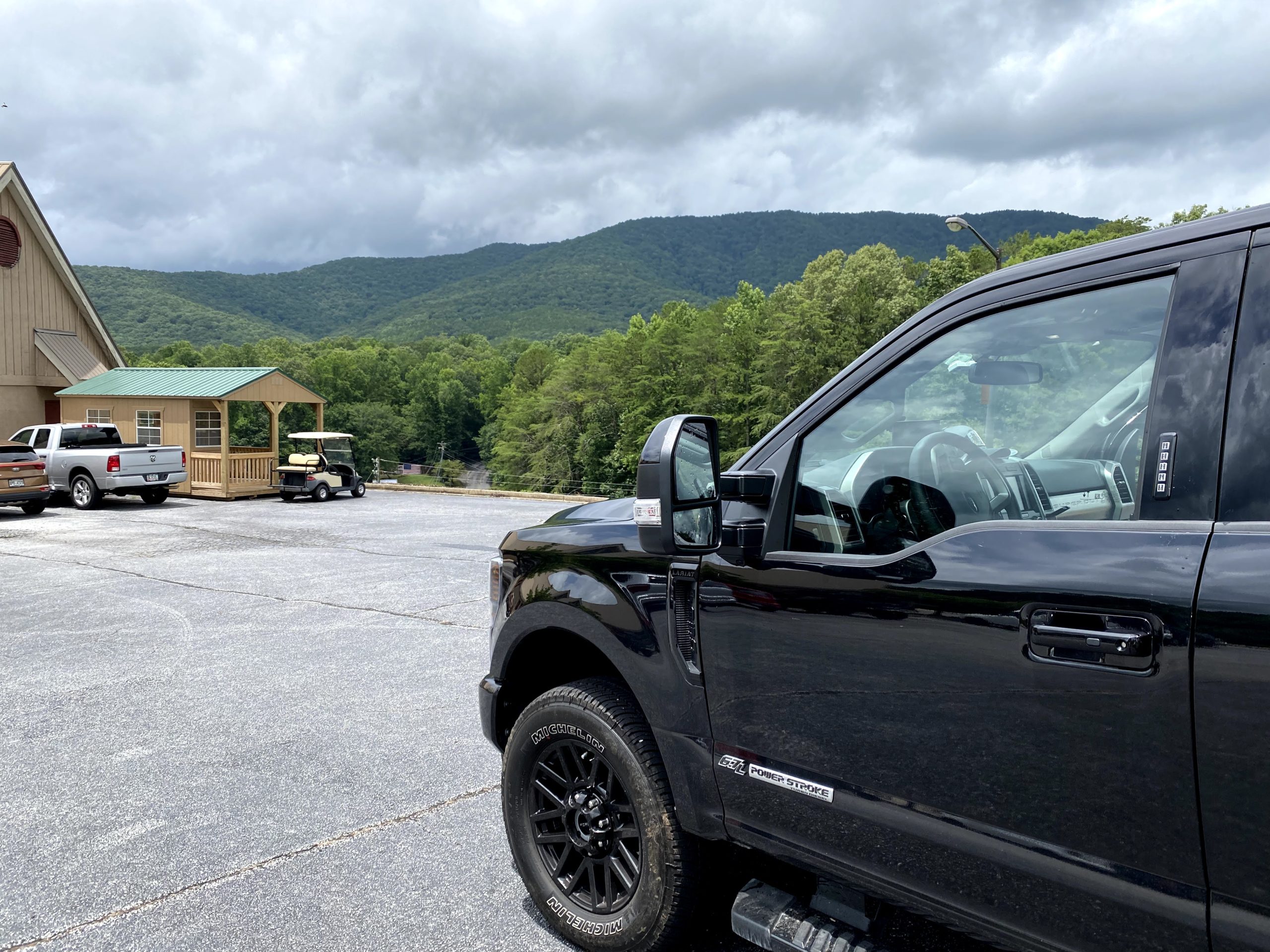Truck in the GA mountains